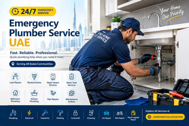 Emergency Plumber Services UAE