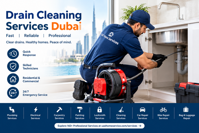 Drain Cleaning Services Dubai